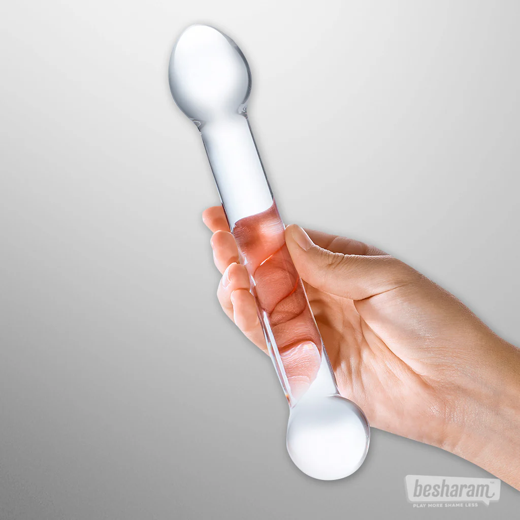 Glas 7" Curved G-Spot Dildo - Image 3