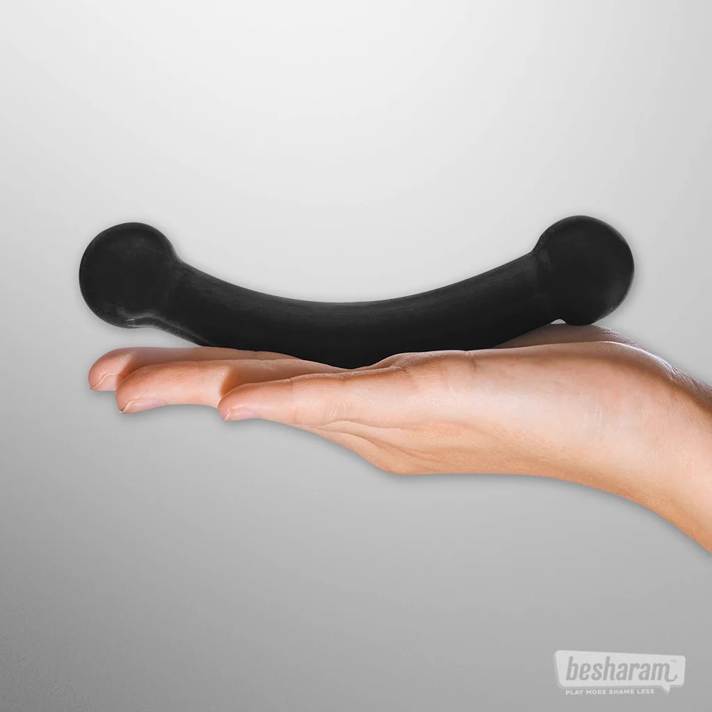 Glas Double Bull Black Dildo - Image 4