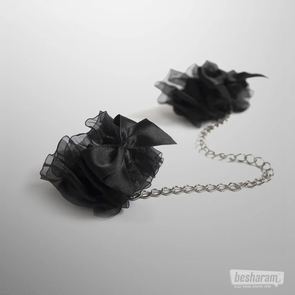 Bijoux Indiscrets Frou Frou Organza Handcuffs - Image 3