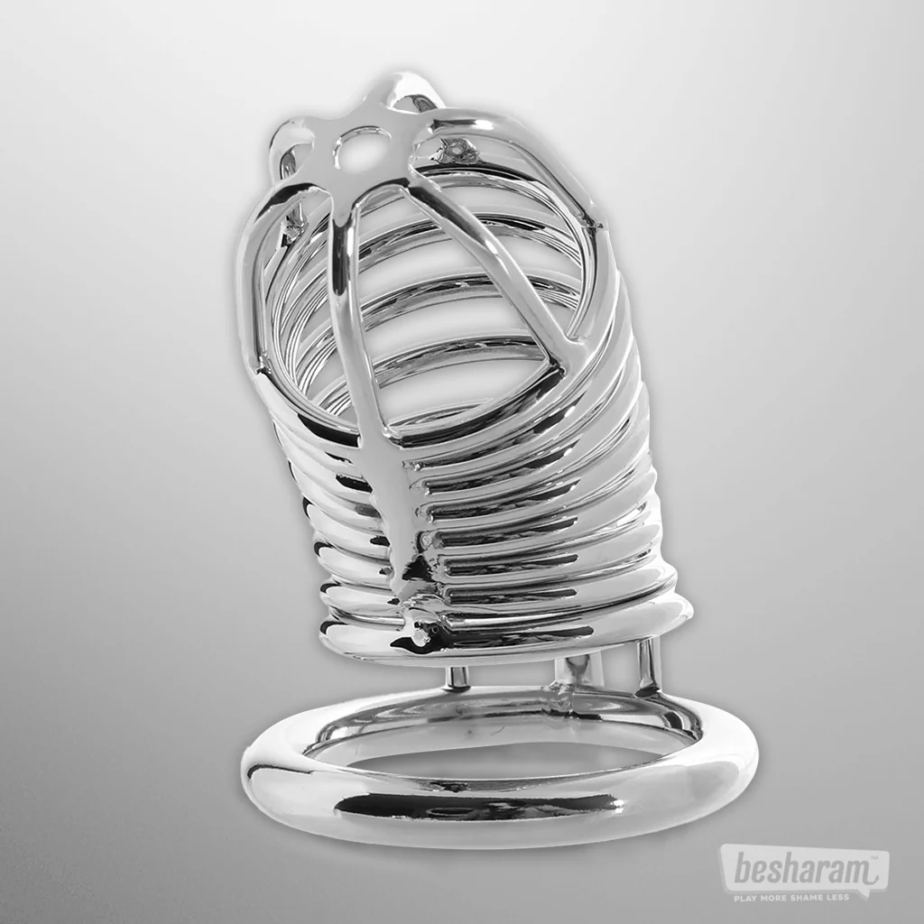 Blue Line Deluxe Chastity Cage - Image 3