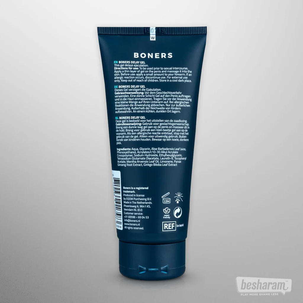 Boners Delay Gel - Image 2