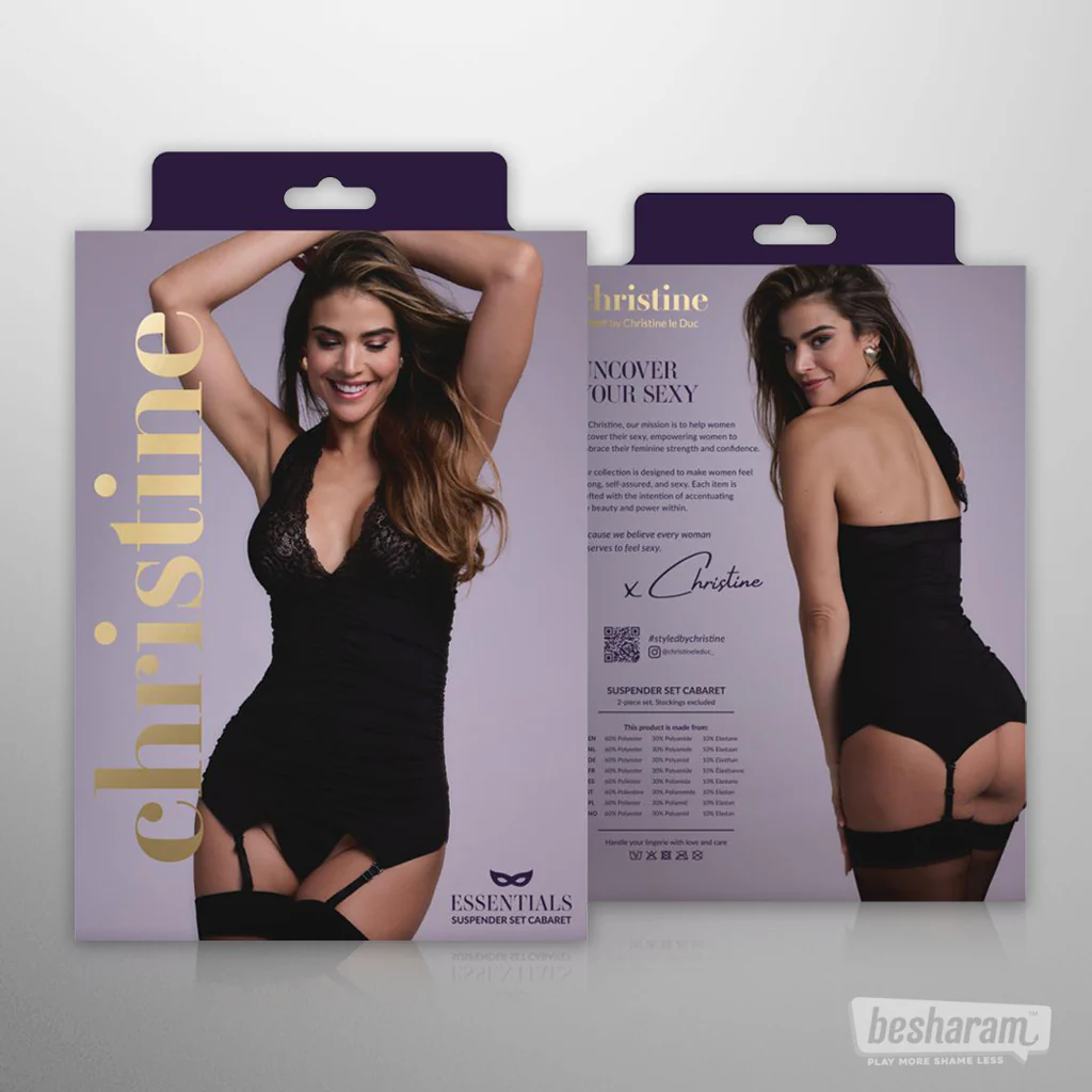 Christine Catchy Cabaret Suspendertop Set - Image 4