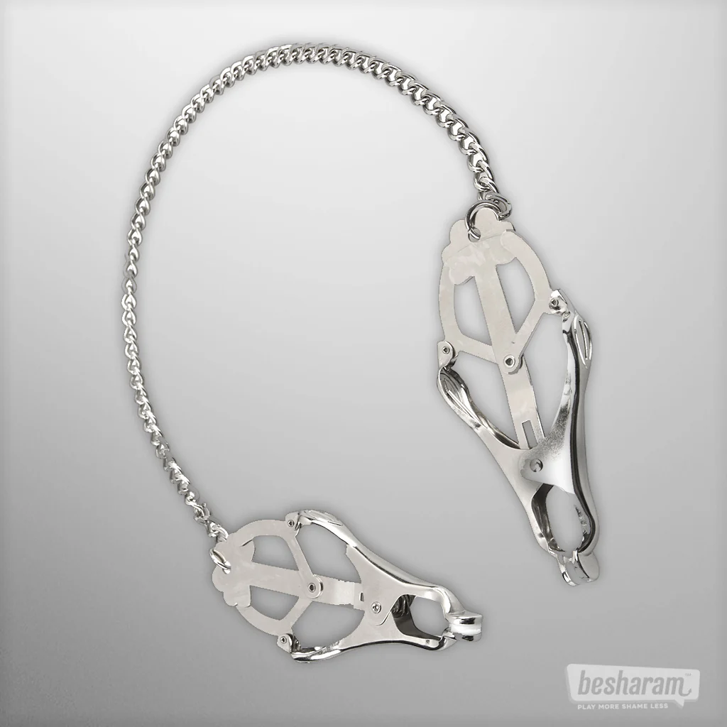 Lux Fetish Japanese Clover Nipple Clamps - Image 2