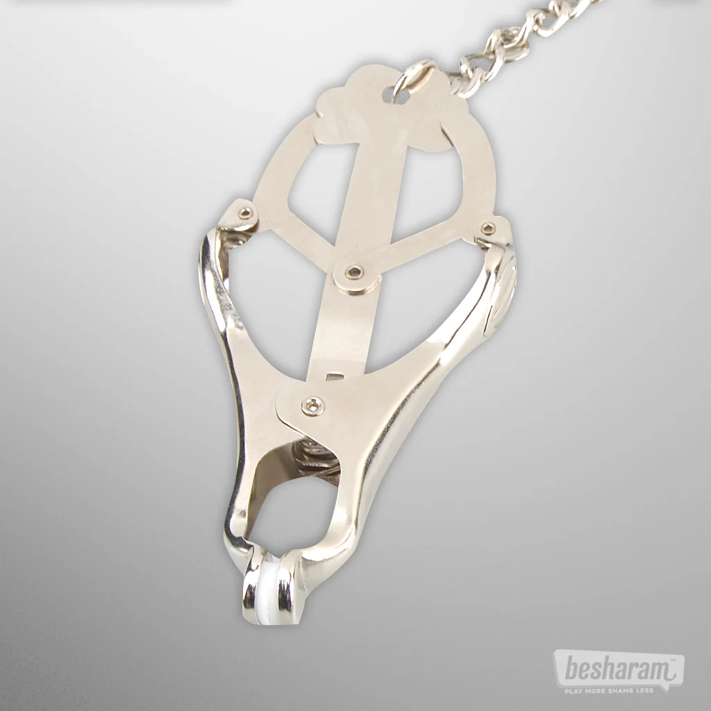Lux Fetish Japanese Clover Nipple Clamps - Image 3