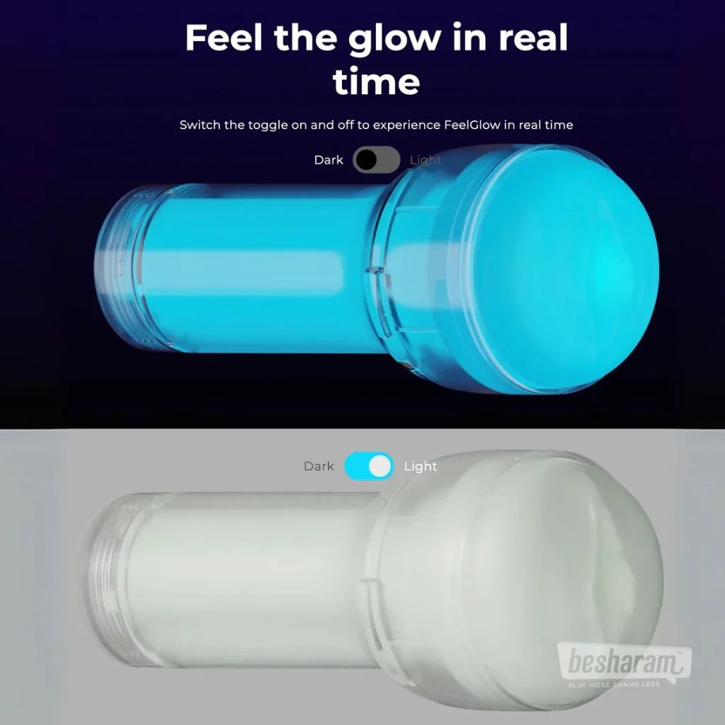 Kiiroo FeelGlow Glow-in-the-Dark Masturbator - Image 4