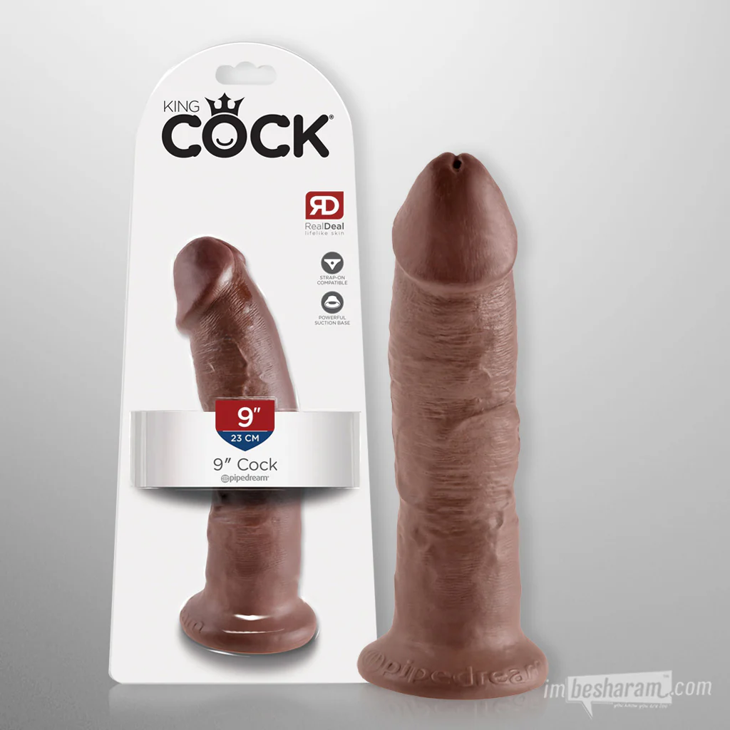 King Cock 9" Realistic Dildo - Image 4