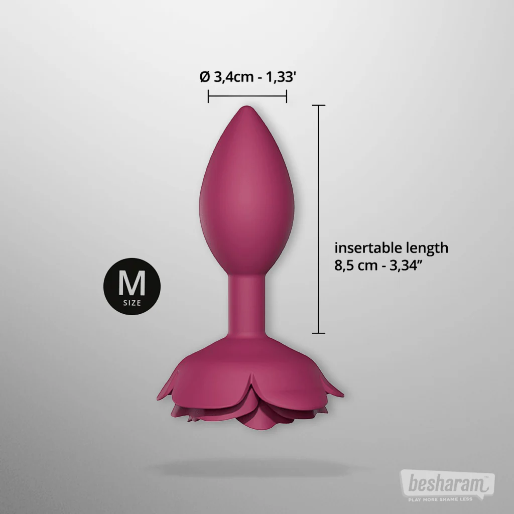 Love to Love Rose Butt Plug - Image 7