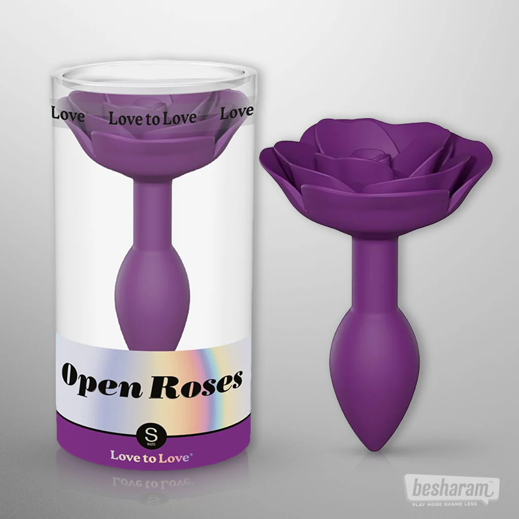 Love to Love Rose Butt Plug - Image 9