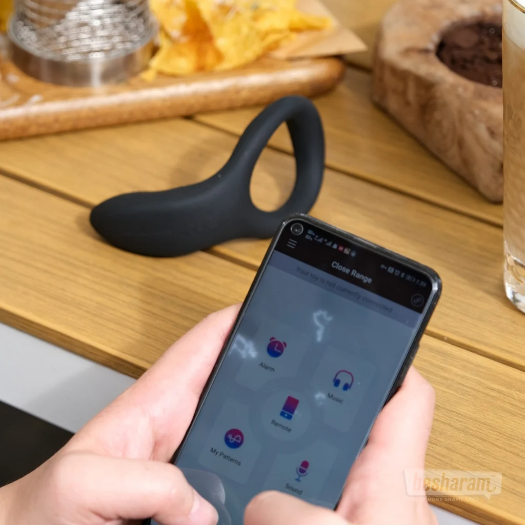 Lovense DIAMO Smart Vibrating Cock Ring - Image 2