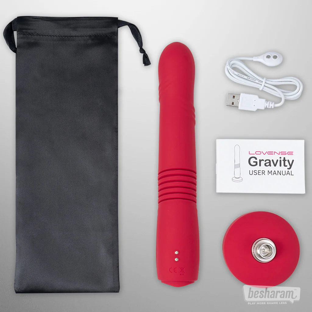 Lovense GRAVITY Smart Thrusting Dildo - Image 8