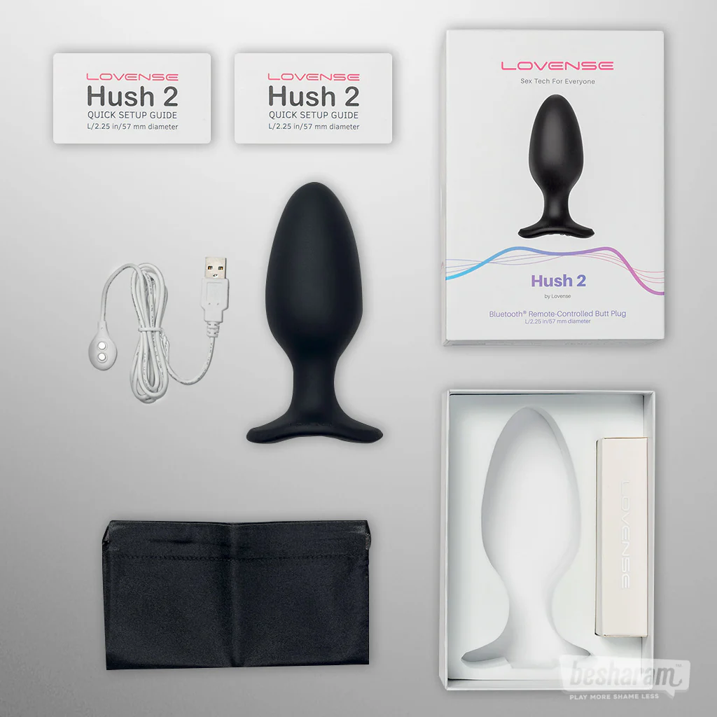 Lovense HUSH 2 Smart Vibrating Butt Plug - Image 11