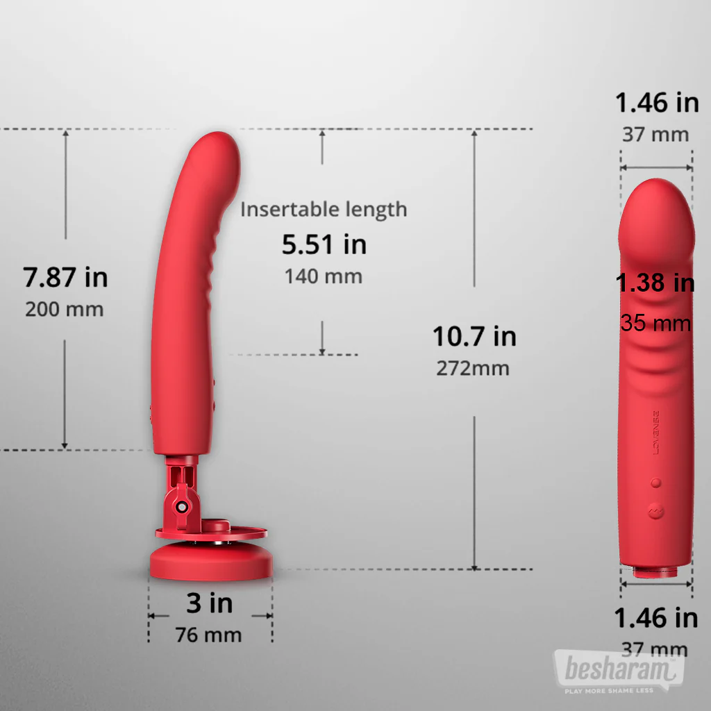 Lovense Mission 2 Smart Vibrating Dildo - Image 8