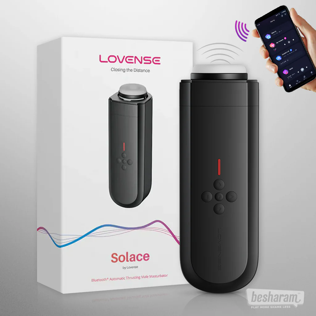 Lovense Solace Smart Thrusting Masturbator