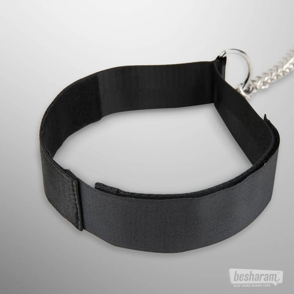 Lux Fetish Collar And Nipple Clips - Image 4