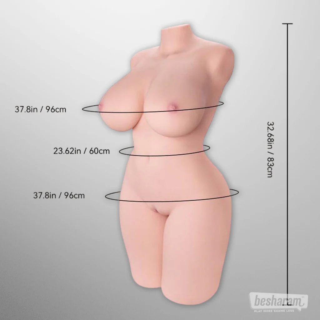 Monroe Realistic Torso Sex Doll - TPE - Image 9