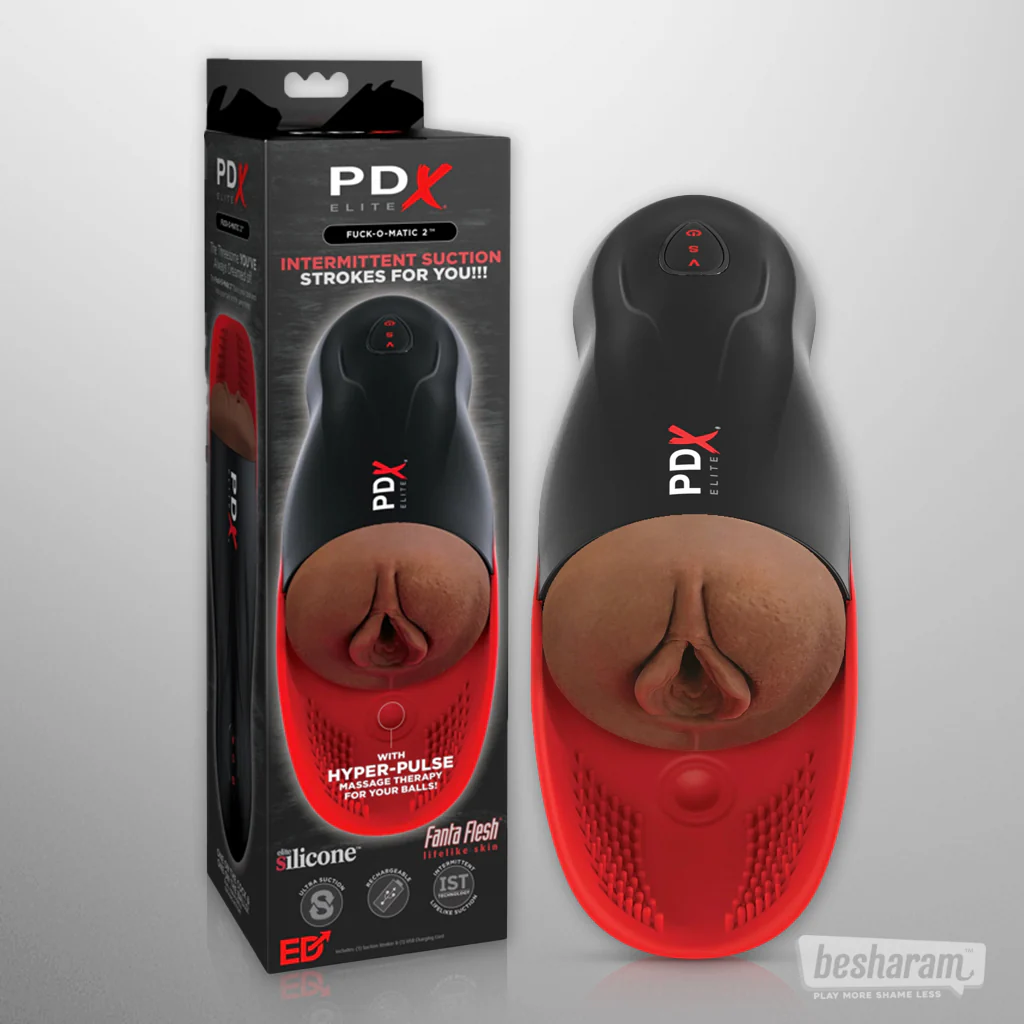 PDX Elite F**k O Matic 2 Vibrating Masturbator - Image 3