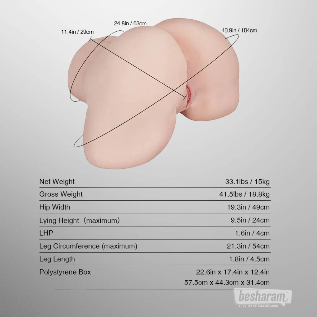 Rosie Realistic Butt Sex Doll - TPE - Image 8
