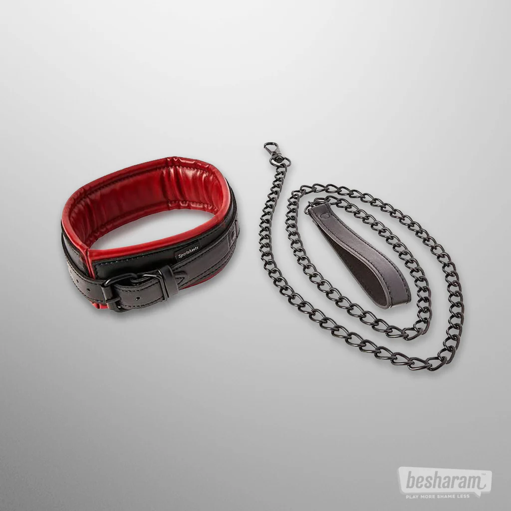 Sex & Mischief Saffron Collar and Leash - Image 2