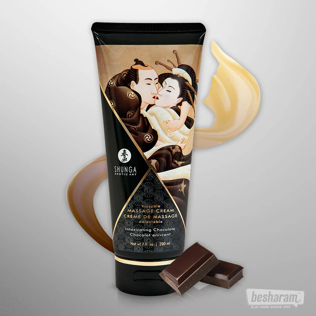 Shunga Kissable Chocolate Massage Cream - Image 2
