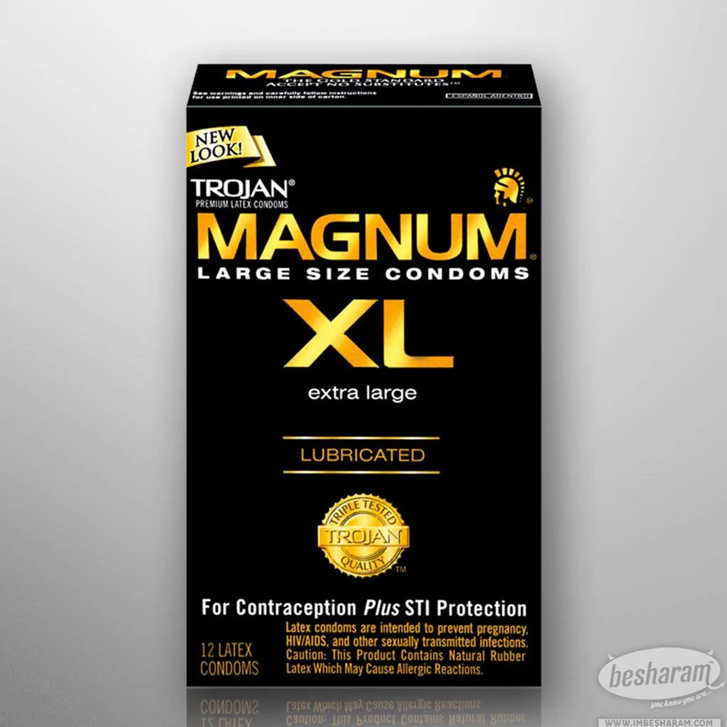 Trojan Magnum Lubricated Condoms - Image 3