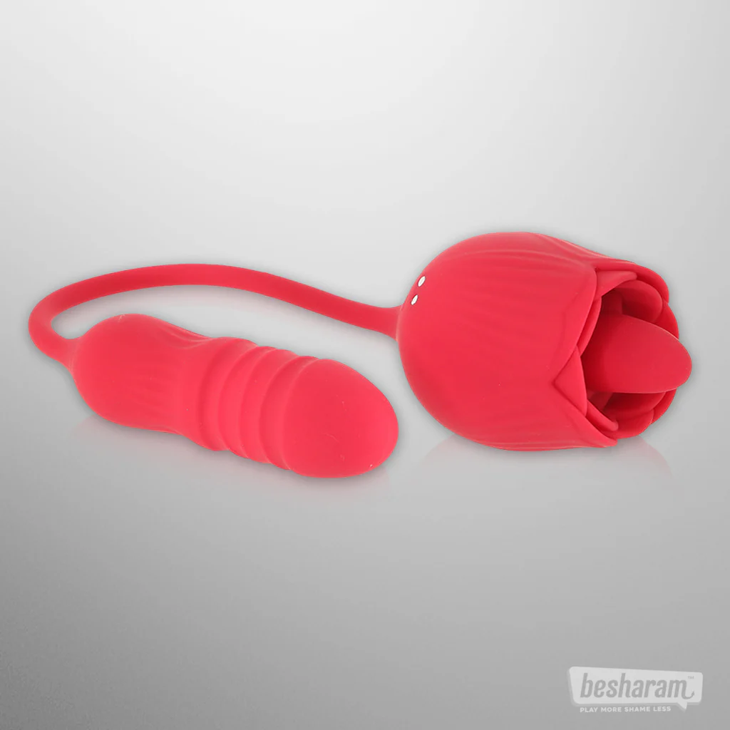 Voodoo Beso Tongue-n-Cheek Dual Vibrator - Image 3