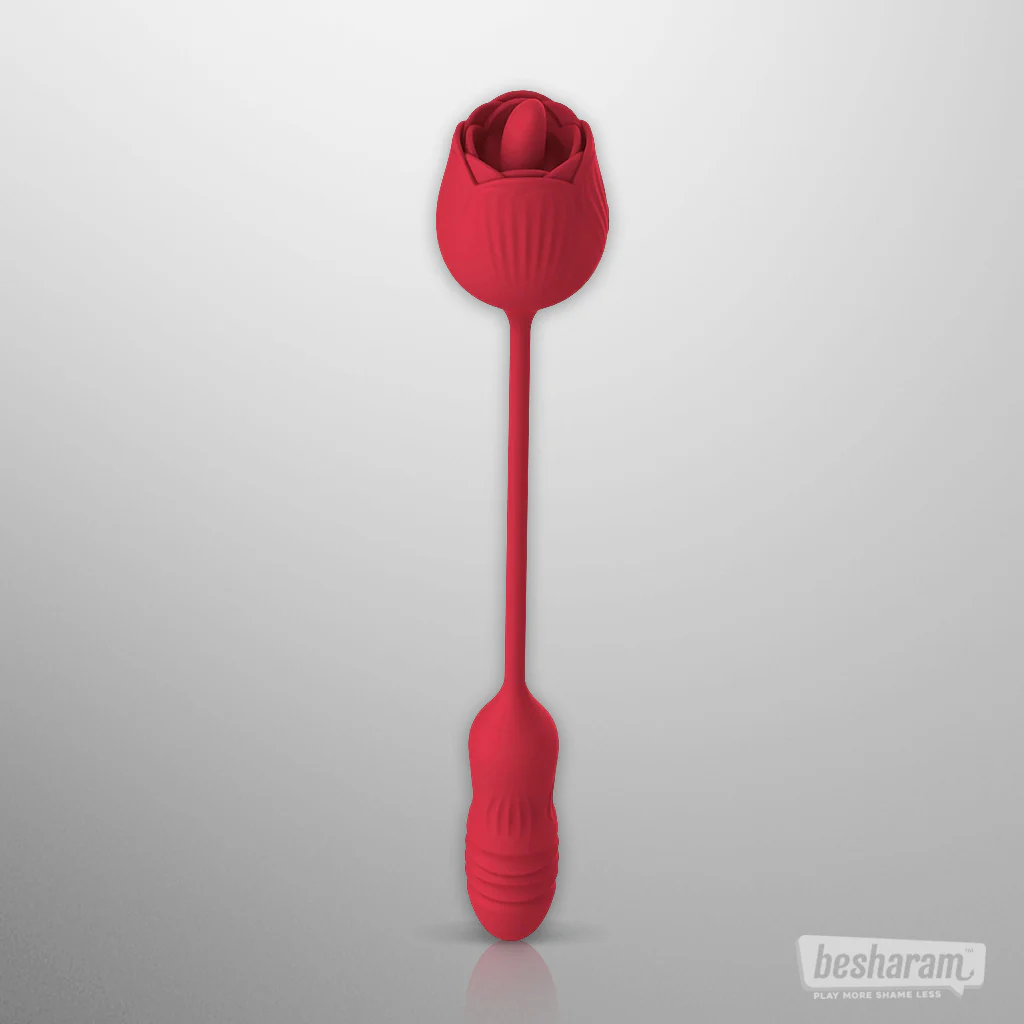 Voodoo Beso Tongue-n-Cheek Dual Vibrator - Image 4